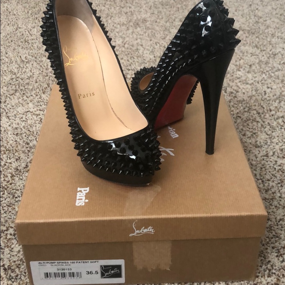 Authentic Christian Louboutin black